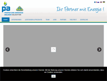 Tablet Screenshot of pa-salzgitter.de